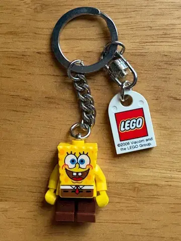 LEGO 스펀지밥 키링
