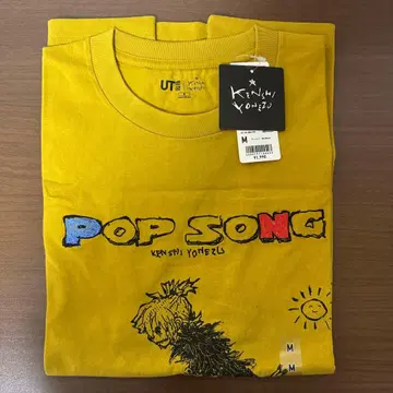 요네즈켄시 UT 티셔츠 유니클로 POP SONG 사이즈 M