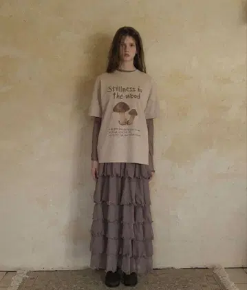 Fletta mesh layered dress 셋업 원피스