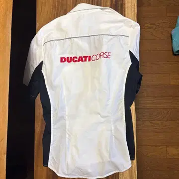 DUCATI CORSE 레이디스 반팔 셔츠 S 사이즈 레어