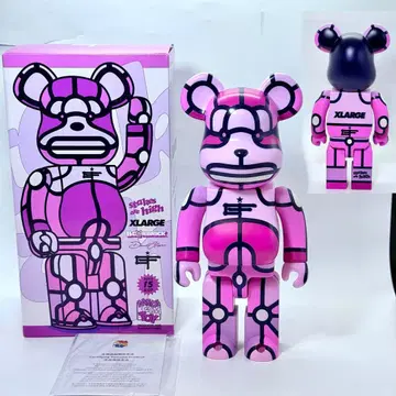 BE@RBRICK XLARGE David Flores PURPLE 400