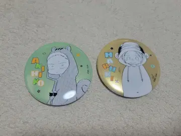 기븐 캔뱃지 카지 아키히코 나카야마 하루키