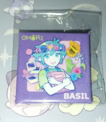 Omori 바질 배지 fangamer 팝콘