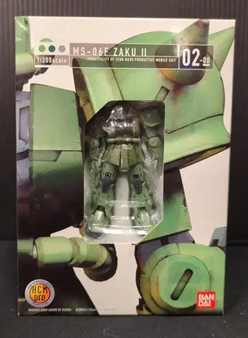반다이 HCM Pro 기동전사 건담 MS-06F 자쿠 II 02-00