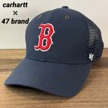 carhartt 47 brand Red Sox 메쉬 캡 모자