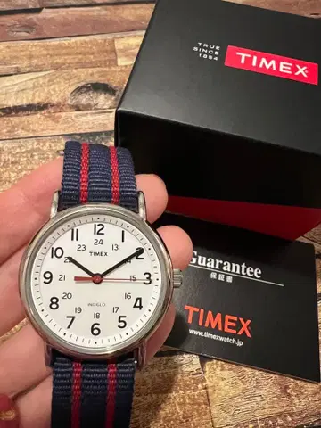 새상품급 TIMEX 타이맥스 위켄더 손목시계 박스 있음