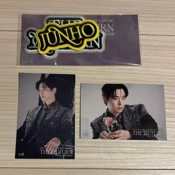 2PM THE RETURN FC 복권 와펜 스티커 준호