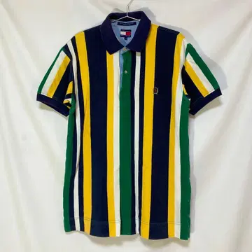 90s TOMMY HILFIGER 올드 타미 반팔 피케 셔츠