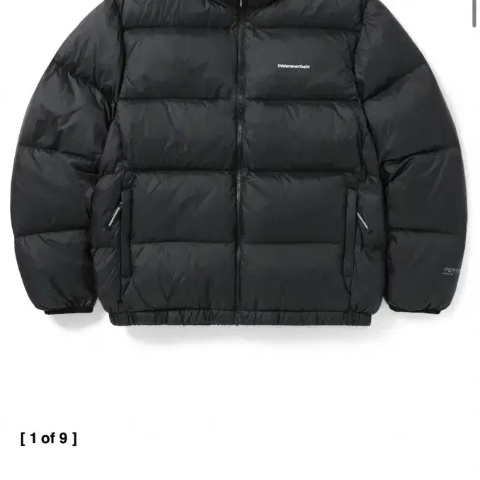 디스이즈네버댓 퍼텍스 다운 패딩 블랙