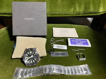최상급 거의 데드 SEIKO 블랙 몬스터 7S26 다이버즈 워치