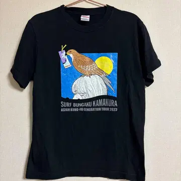 아시안 쿵푸 제너레이션 서프 분가쿠 카마쿠라 T셔츠 아지칸S