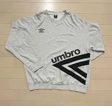 umbro 맨투맨 XL 그레이 빅 로고 엄브로