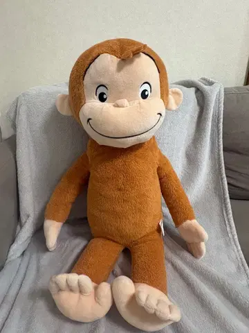 호기심 많은 조지 봉제 인형 약 60cm