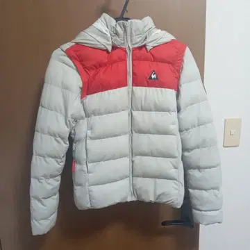르꼬끄 스포르티브 후드 부착 다운 자켓