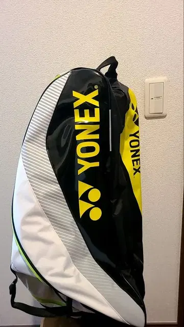 YONEX 라켓+라켓백 블랙/노랑