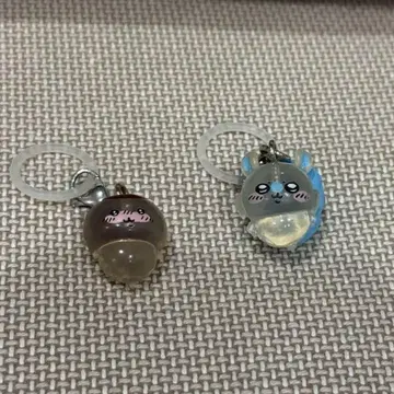 치이카와 (먼작귀) 메지루시 키링 모몽가 밤만쥬 2개 세트
