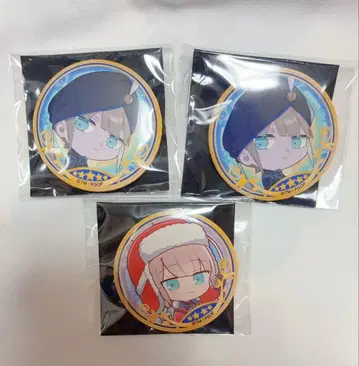 FGO 최종 재림전 미니 캐릭터 캔뱃지 네모 네모산타 라이더