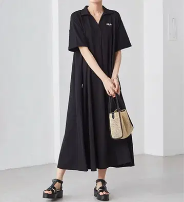 휠라 폴로 셔츠 원피스
