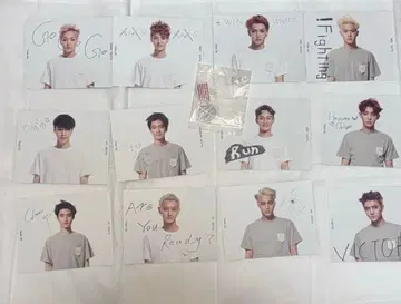 EXO STARDIUM 카드&와펜 세트