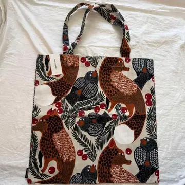 Marimekko 마리메꼬 토트백 케투마루야 여우와 열매