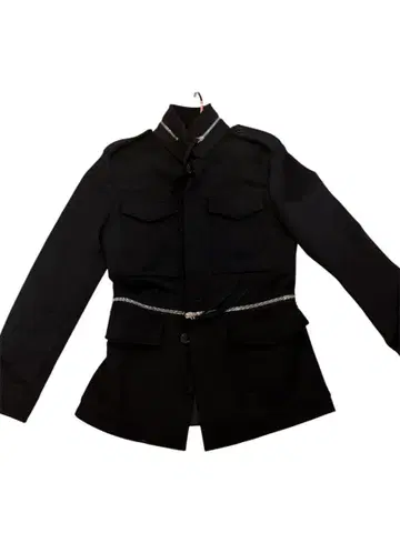 Alexander McQueen 밀리터리 자켓 블랙 46