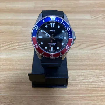 CASIO 다이버즈 MDV-107. 2784 펩시 컬러 베젤