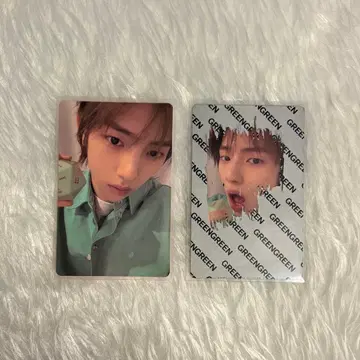 CORTIS 주훈 GREENGREEN Dice ver 봉입 스크래치