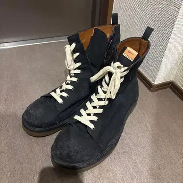 glamb 빈티지 블랙 데님 부츠