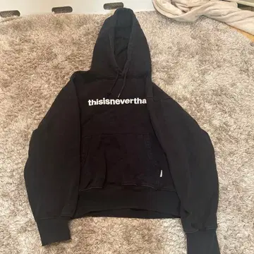 thisisneverthat 블랙 후드티