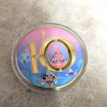 상하이 디즈니랜드 10주년 수베니어 메달 새상품 메달리온 코인