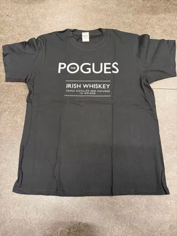 The Pogues 포그스 웨스트코크 증류소 콜라보 T셔츠 위스키