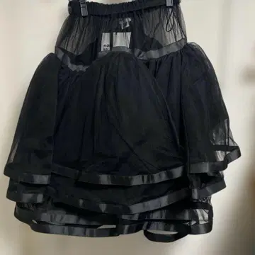 noir kei ninomiya 블랙스커트 XS