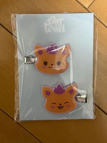 미개봉 새상품 NCTWISH 시온 헤어 클립 시오닌