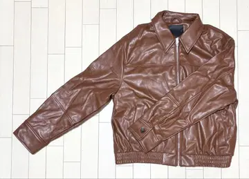 ZARA 페이크 레더 자켓 S