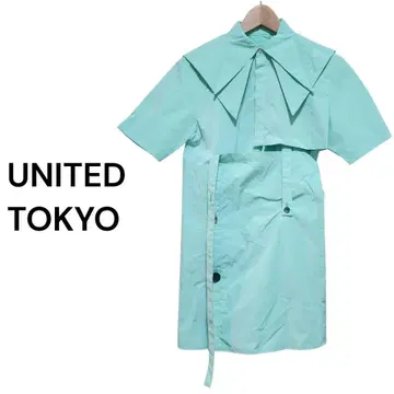 UNITED TOKYO 유나이티드 도쿄 로그 커스텀 오버 셔츠