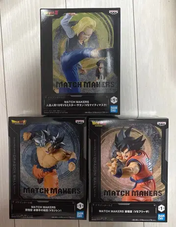 드래곤볼 Z MATCH MAKERS 피규어 3점