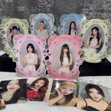 IVE 도쿄돔 트레이딩 카드 스탠드 6점