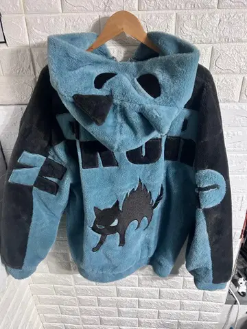 NEKURO 고양이 귀 보아 후드티 지뢰계 서브컬처 계열