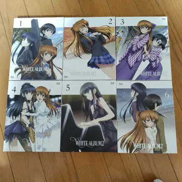 Blu-ray WHITE ALBUM2 전6권 세트 특전 카드 포함