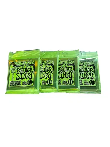ERNIE BALL Regular Slinky 일렉 기타 줄 4팩