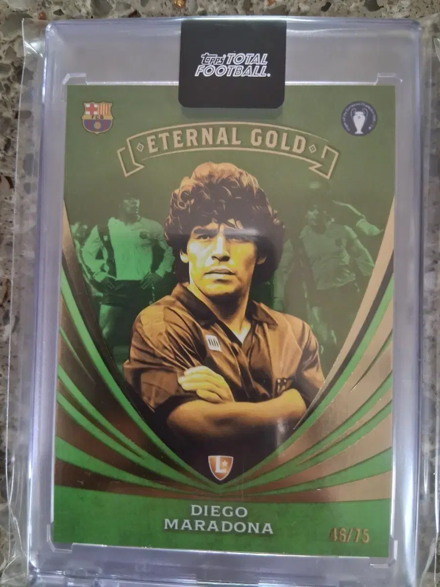 Topps 마라도나 Eternal Gold 축구 카드 48/75