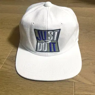 Nike JUST DO IT 야구 모자 화이트