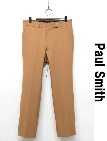 J472/새상품급 Paul Smith 슬림 노턱 밑단 싱글 슬랙스