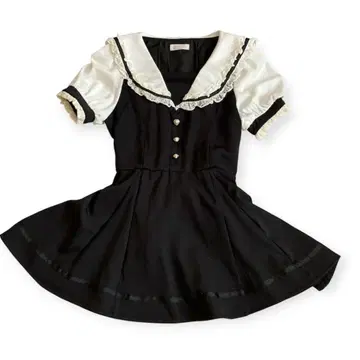 [ A4054 ] LIZLISA/세일러 카라 셋업/블랙