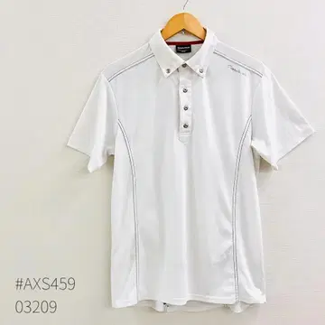 TaylorMade 숏 슬리브 피케 셔츠 사이즈 0 화이트 스트레치