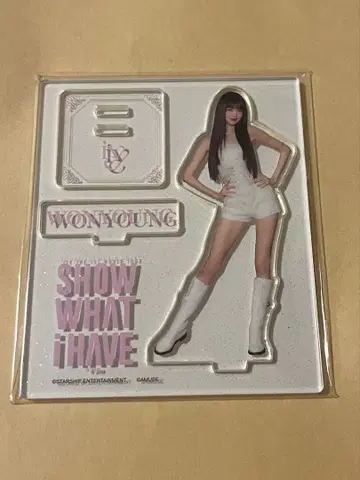 IVE 아크릴 스탠드 아크스타 원영 1점 도쿄돔 공연 일본 한정판