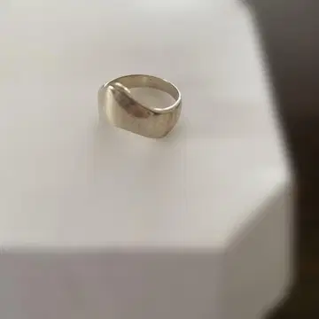 물결 모양 스털링 실버 925 반지 순은 고순도 반지 11호