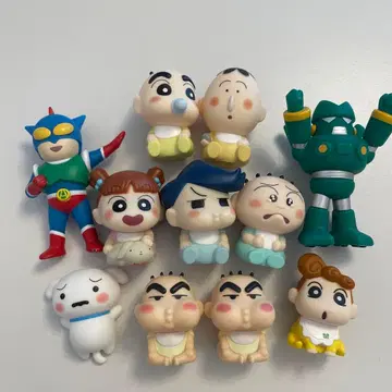 짱구는 못말려 프렌즈 칸탐 액션 가면 식품 완구 피규어 소프트 비닐