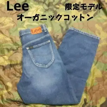 Lee 오가닉 코튼 턱 와이드 배기 데님