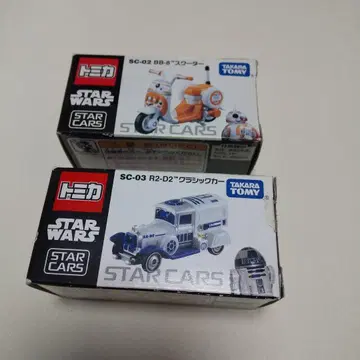 미사용 sc-03 R2-D2 02 스쿠터 토미카 스타 워즈